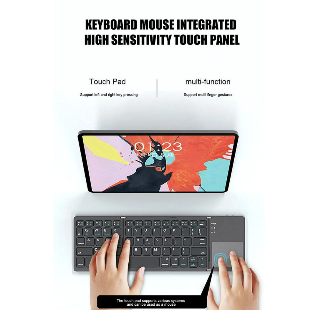 Mini Folding Bluetooth Keyboard