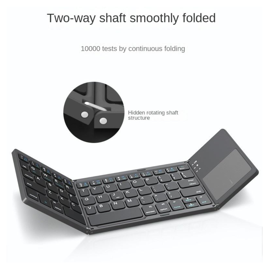 Mini Folding Bluetooth Keyboard